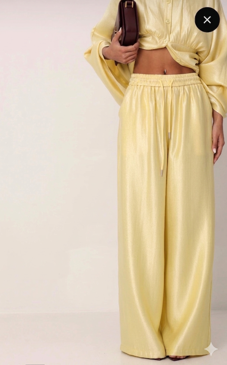 Pastel Satin Cape Set