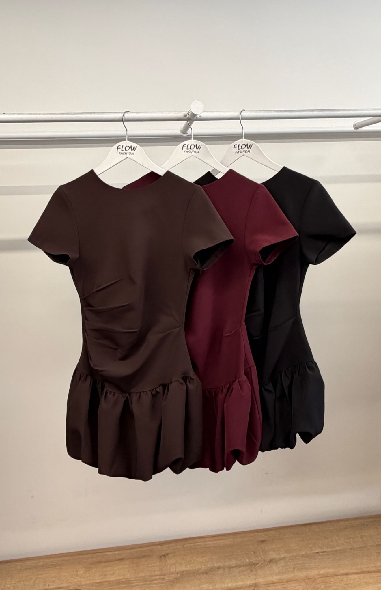 The Bubble Ruffle Dress
