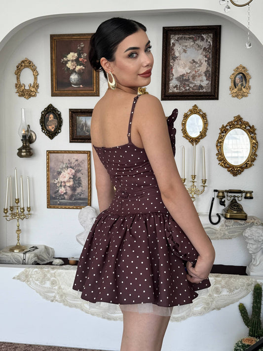 Polka Dot Bubble Dress