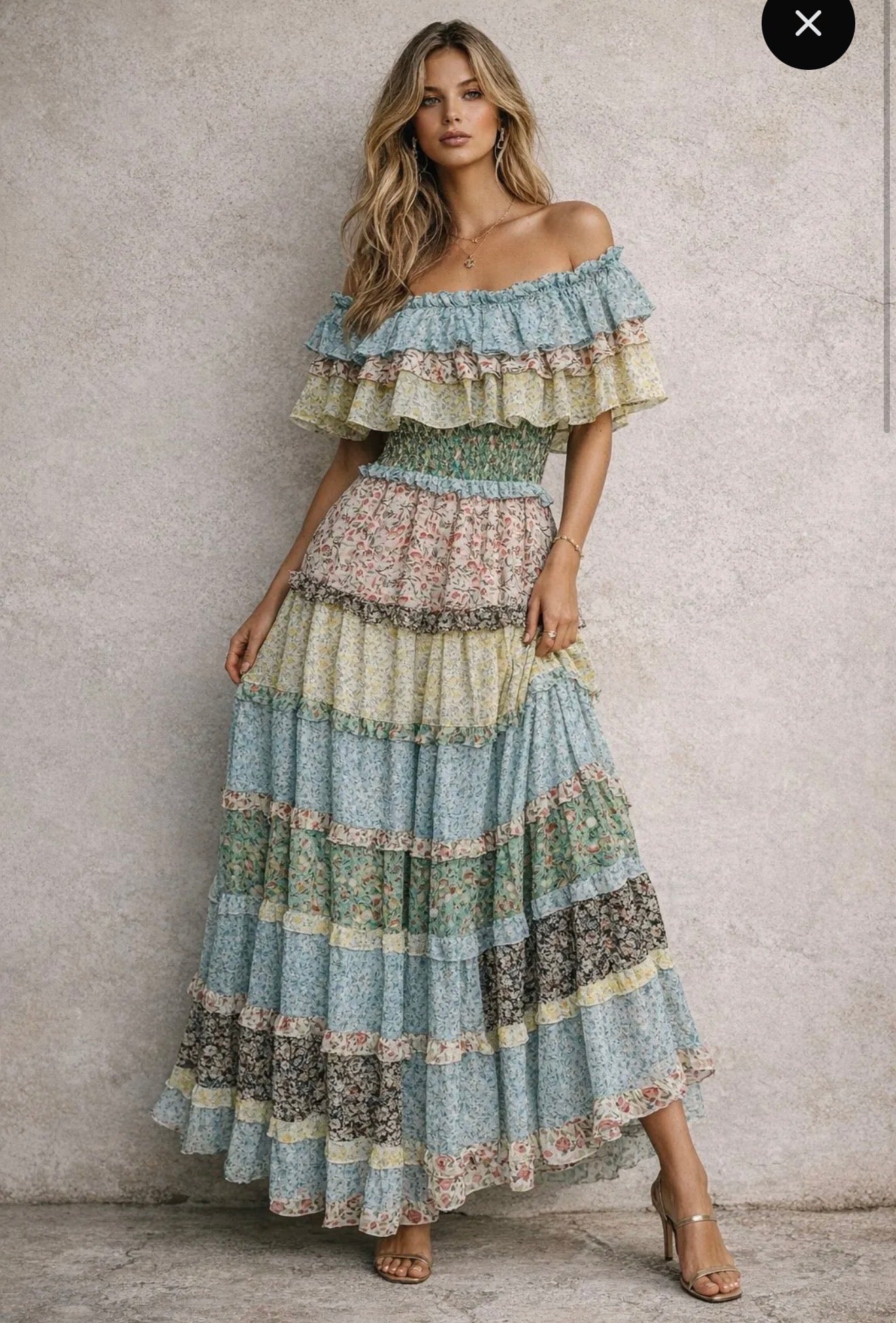 Bohemian Layered Maxi