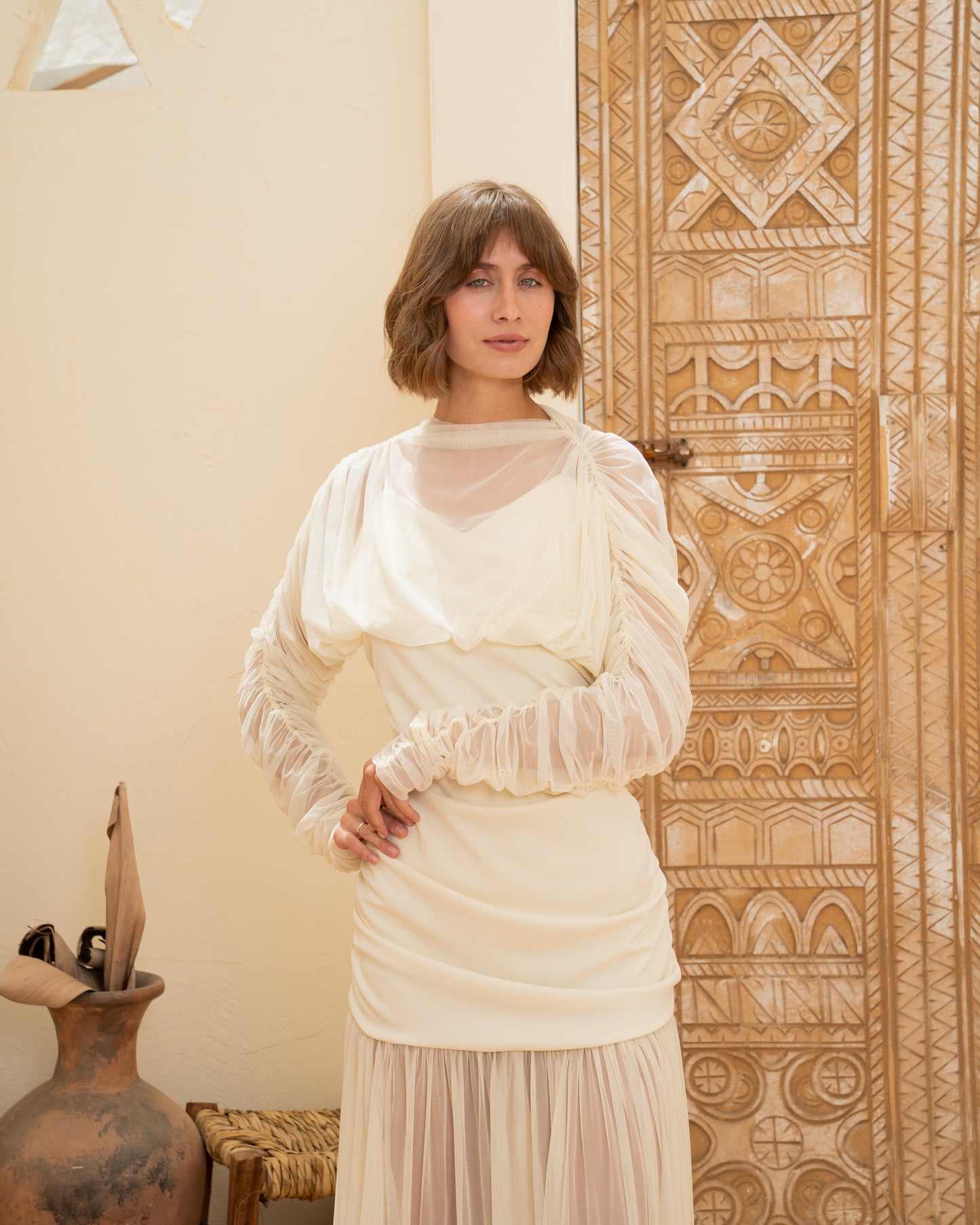 Tulle Maxi dress