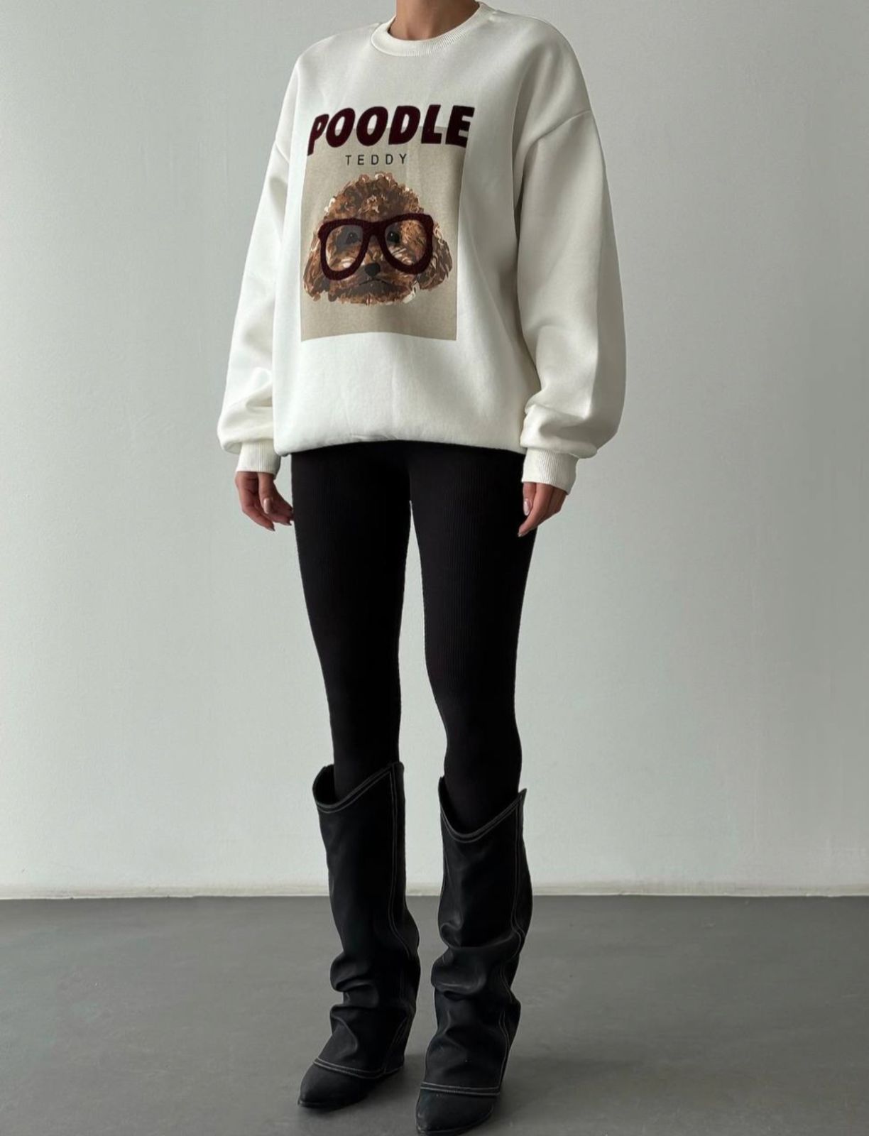 Poodle sweatshirt