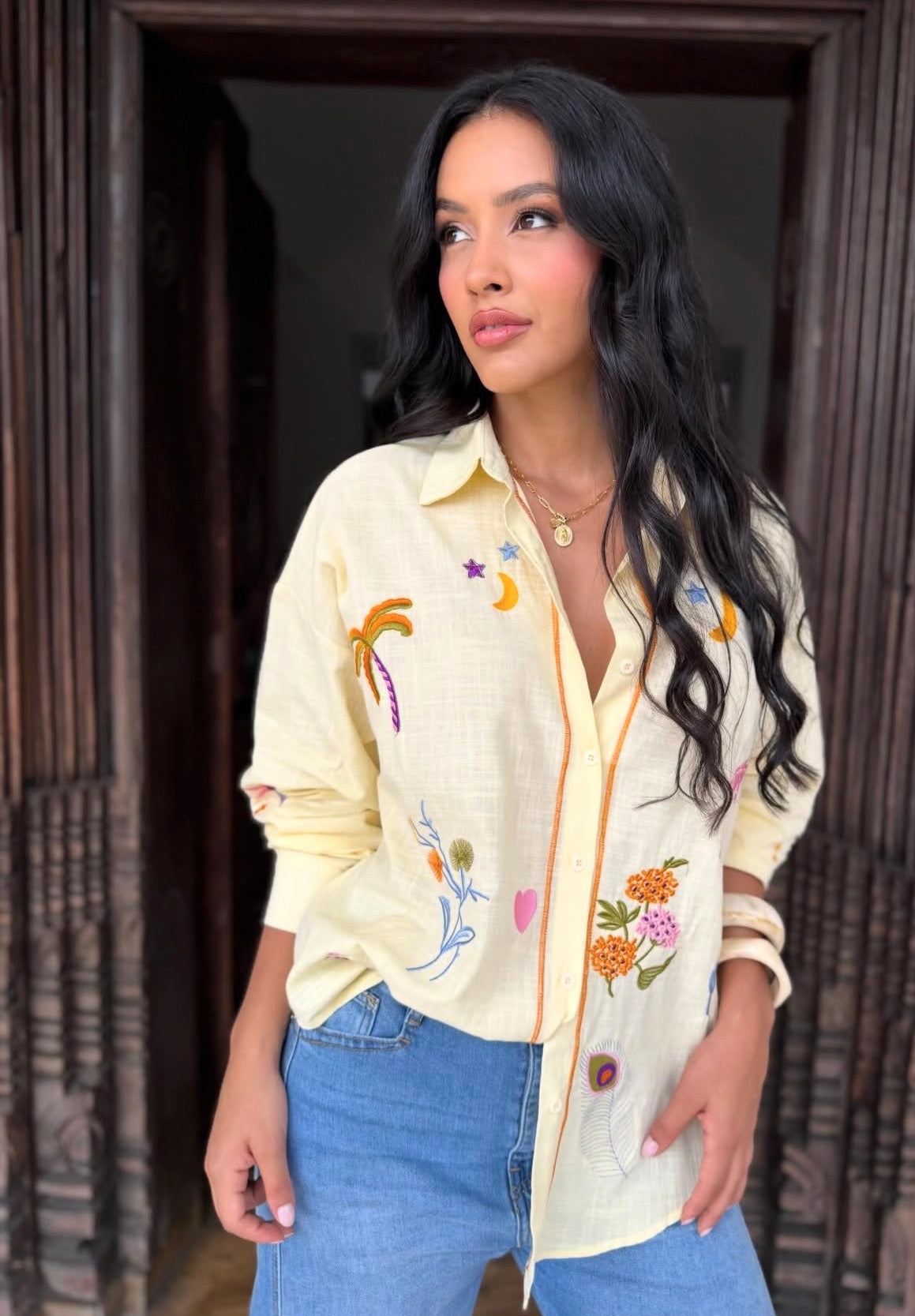 Tropical Linen Shirt