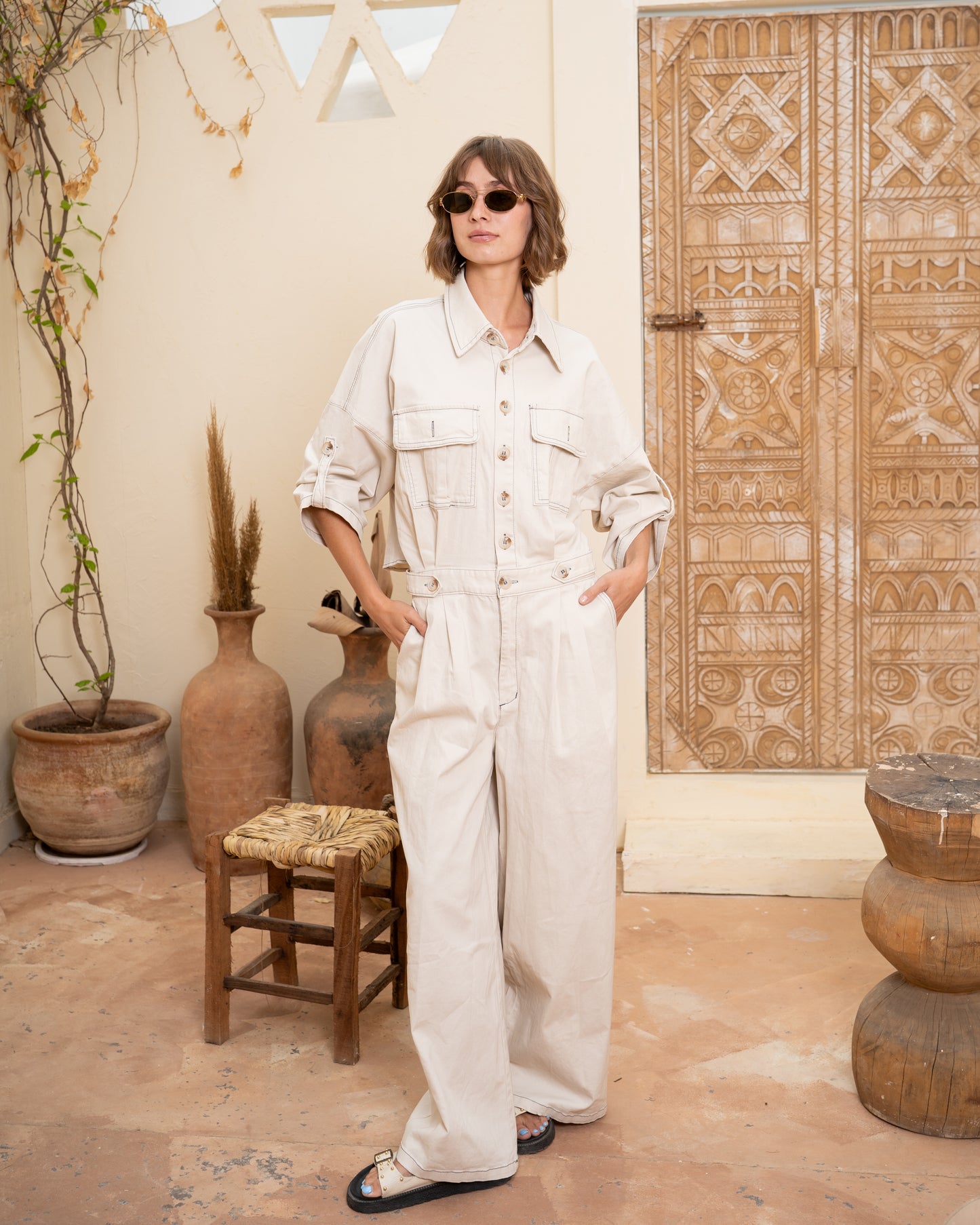 Cargo Jumpsuit