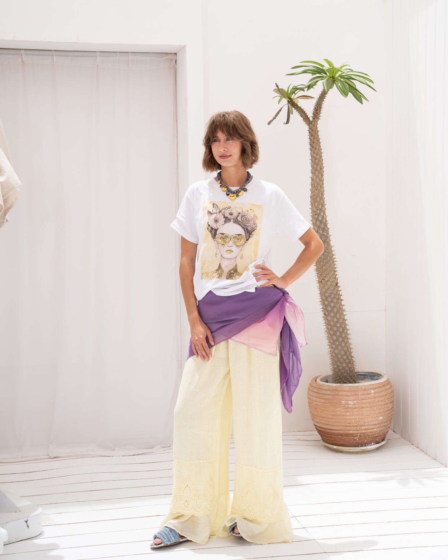 Boho Linen Pants