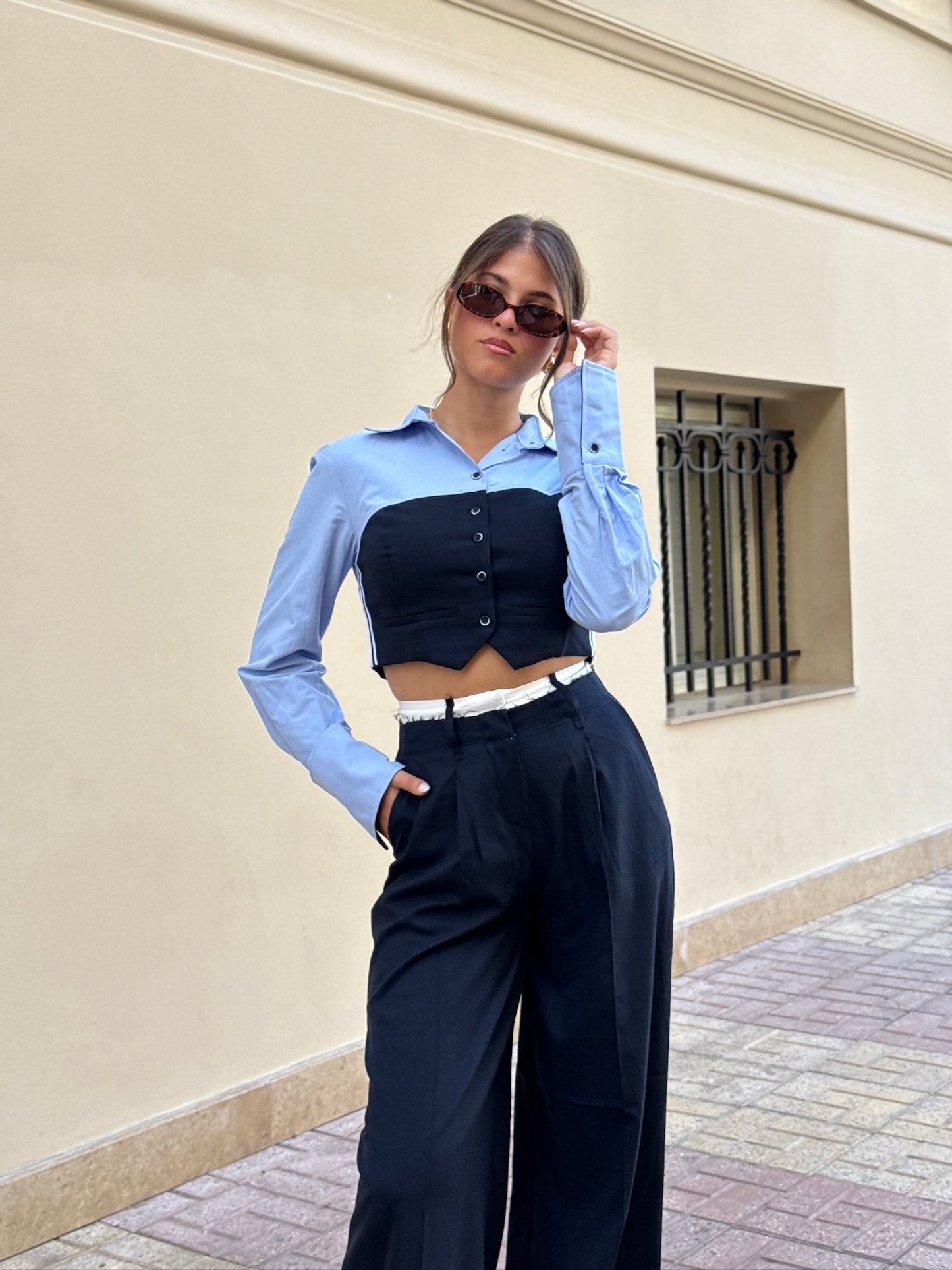 Corset-Style Shirt