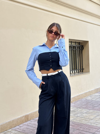 Corset-Style Shirt