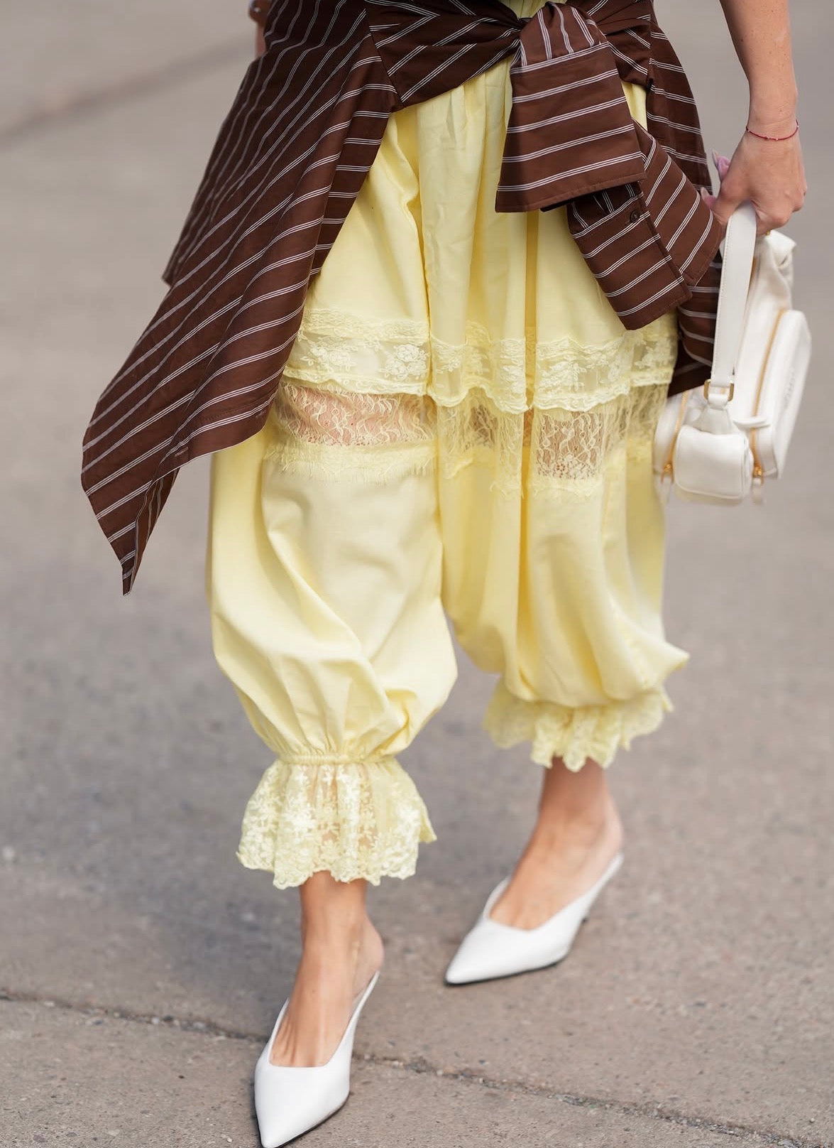 Balloon Laced Pants