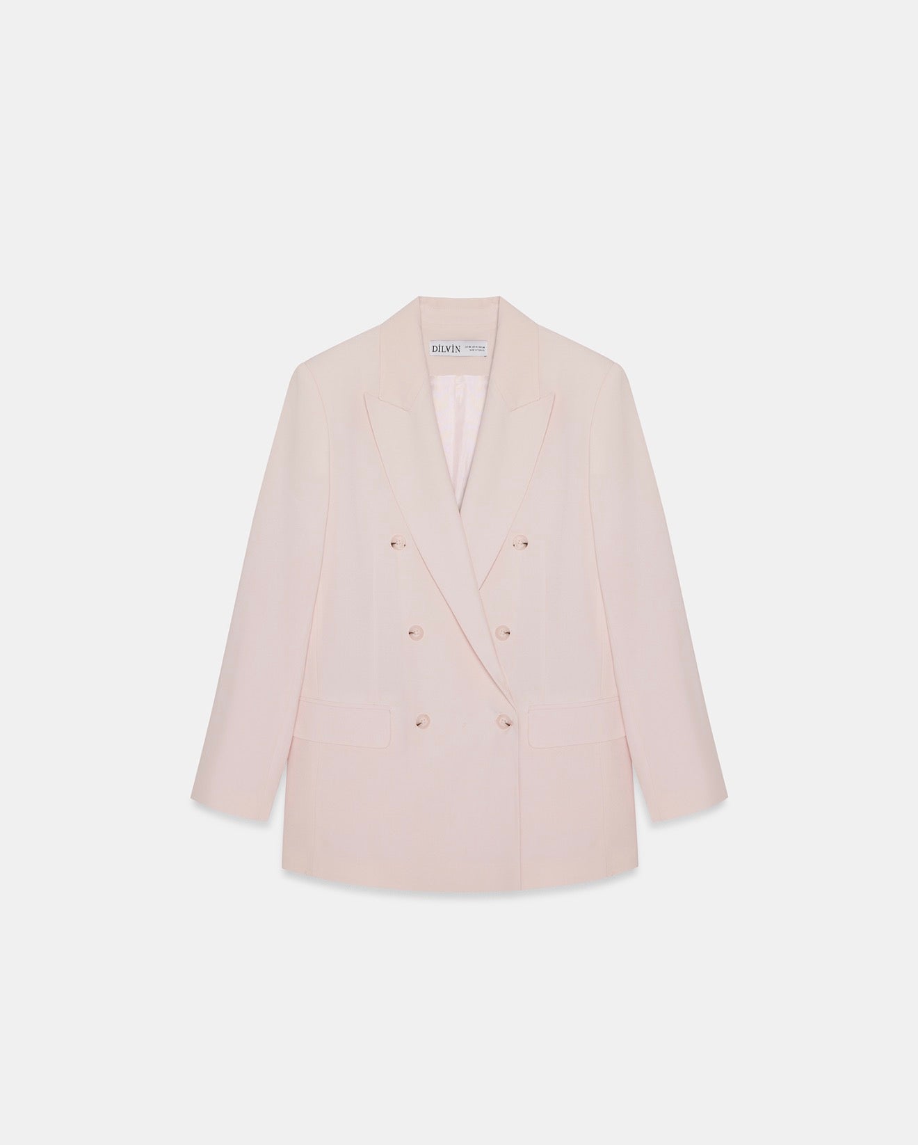 Pastel Button Blazer