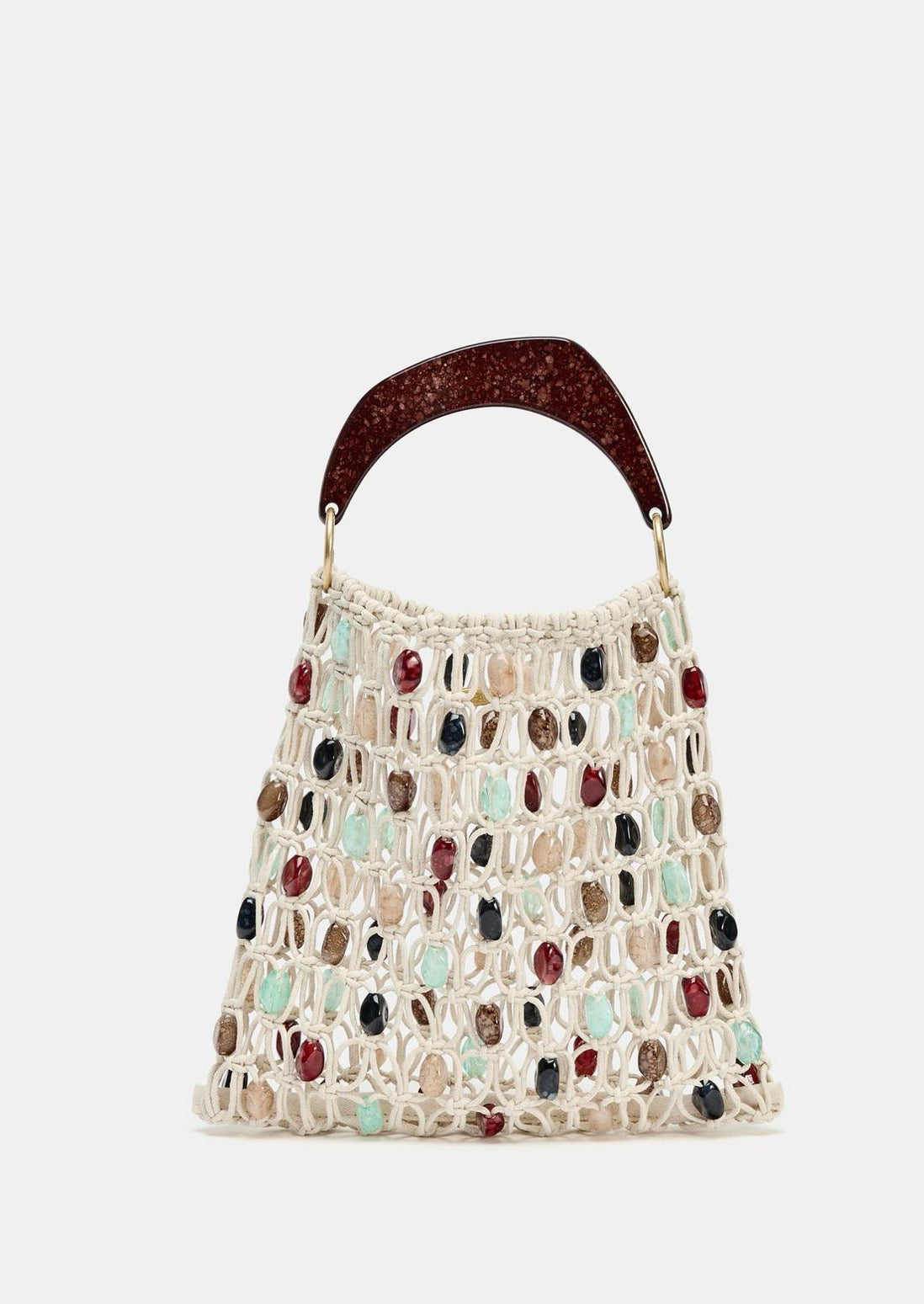 Bucket Bag With Beading