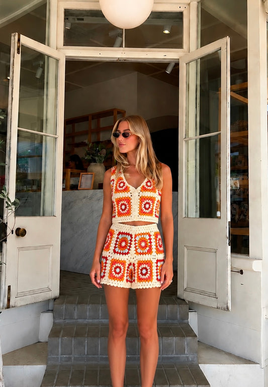 Sunburst Crochet Set