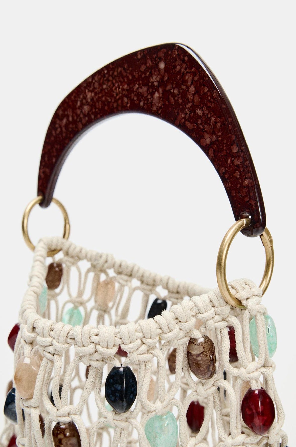 Bucket Bag With Beading