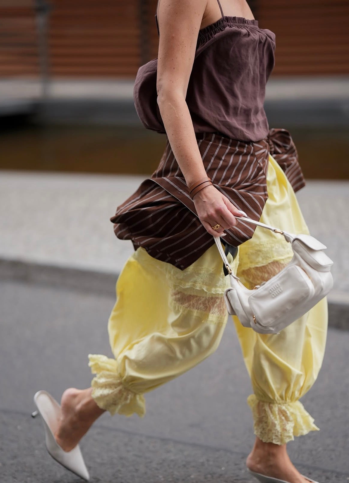 Balloon Laced Pants