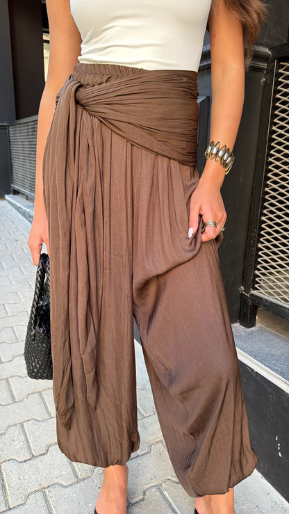 Wrap Waist Pants