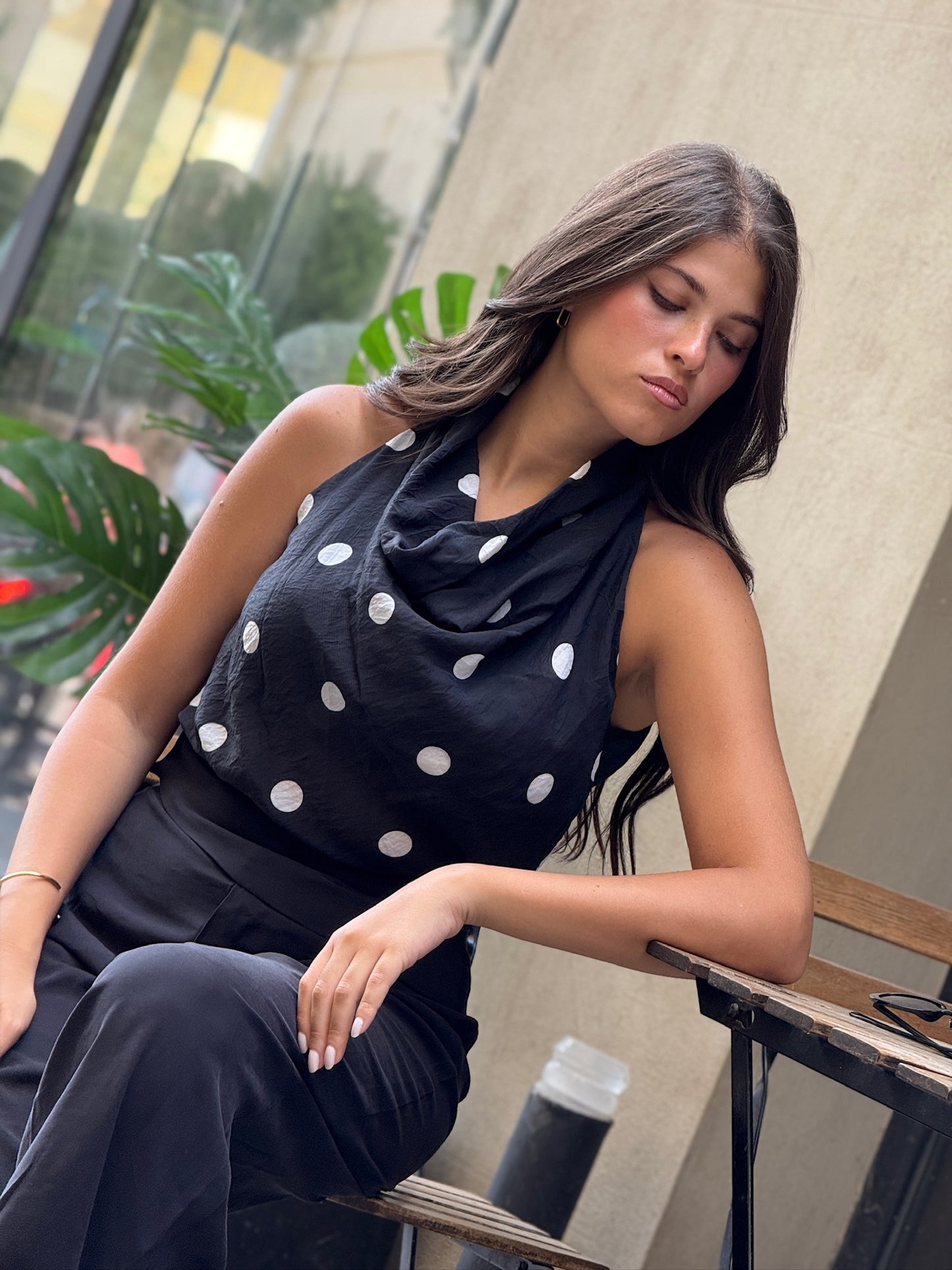 Polka Blouse