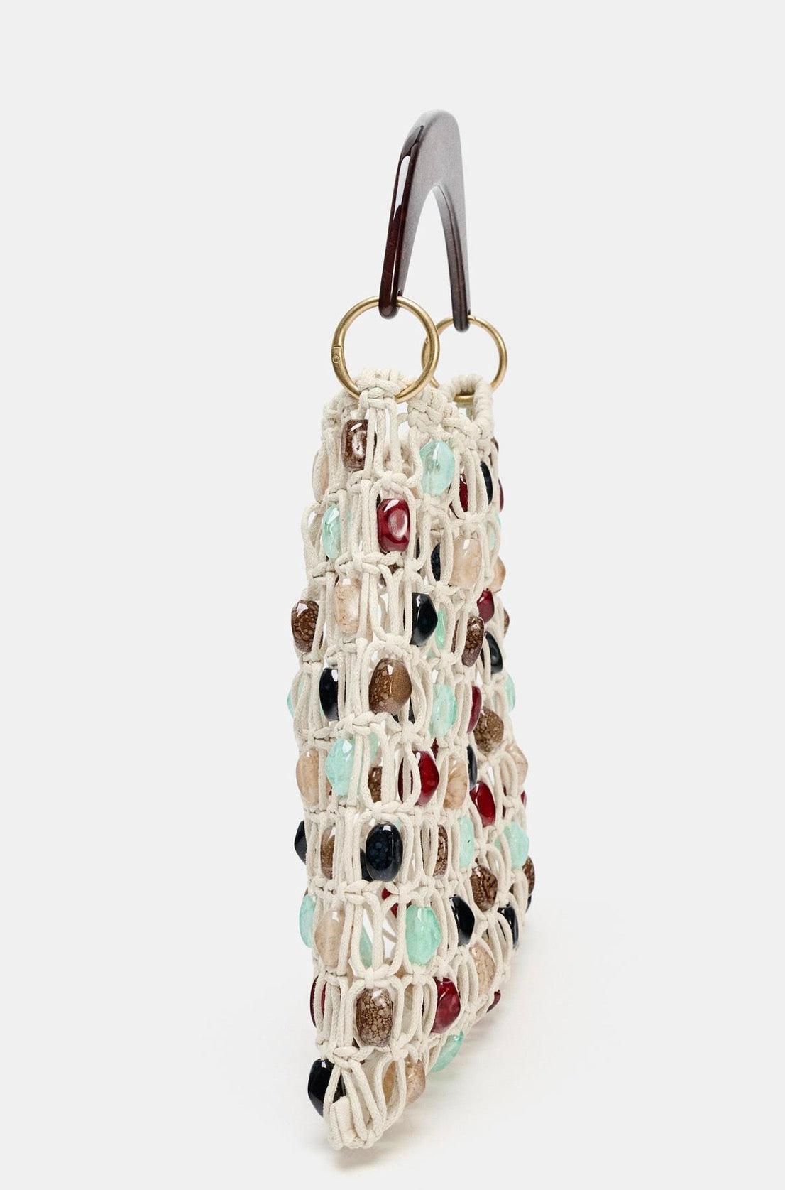 Bucket Bag With Beading