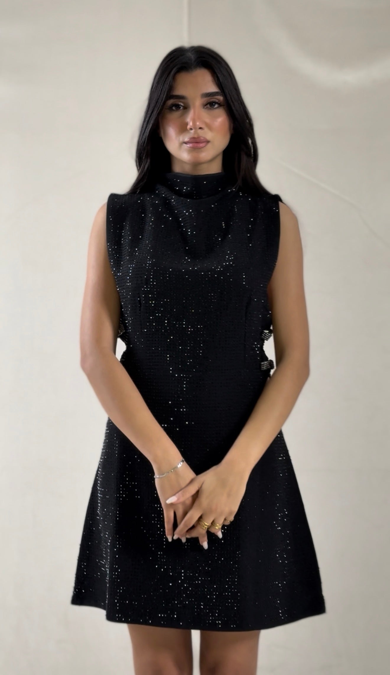 Glitz & Gaze Side-Bow Dress