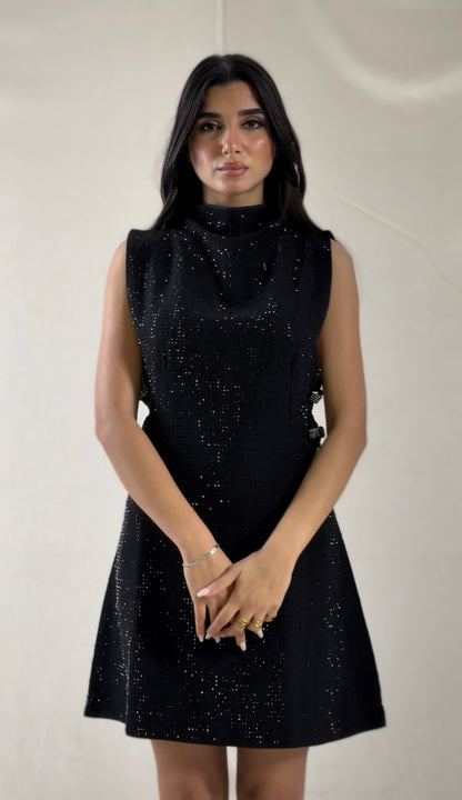 Glitz & Gaze Side-Bow Dress
