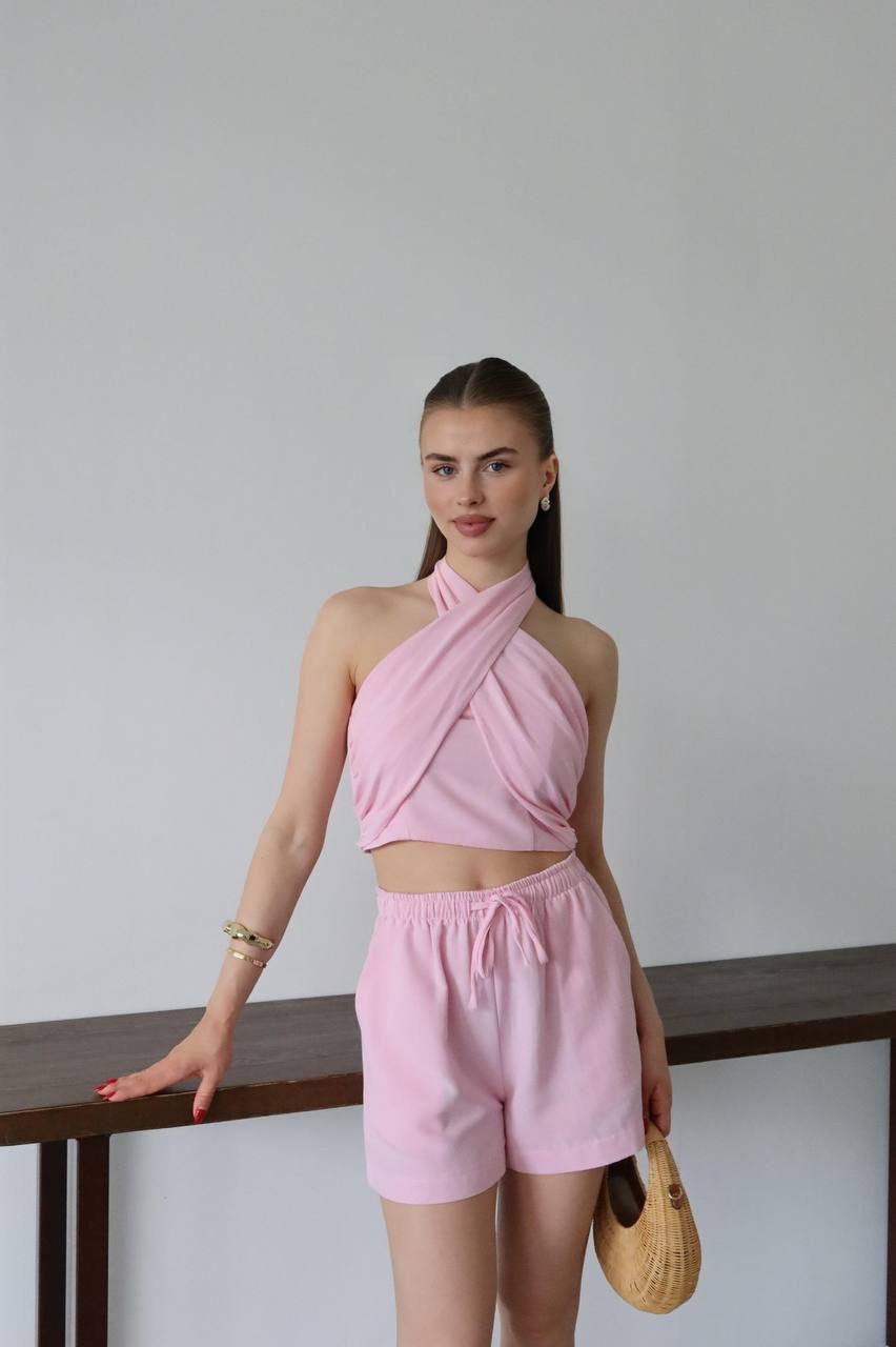 Two-Piece Halter Set
