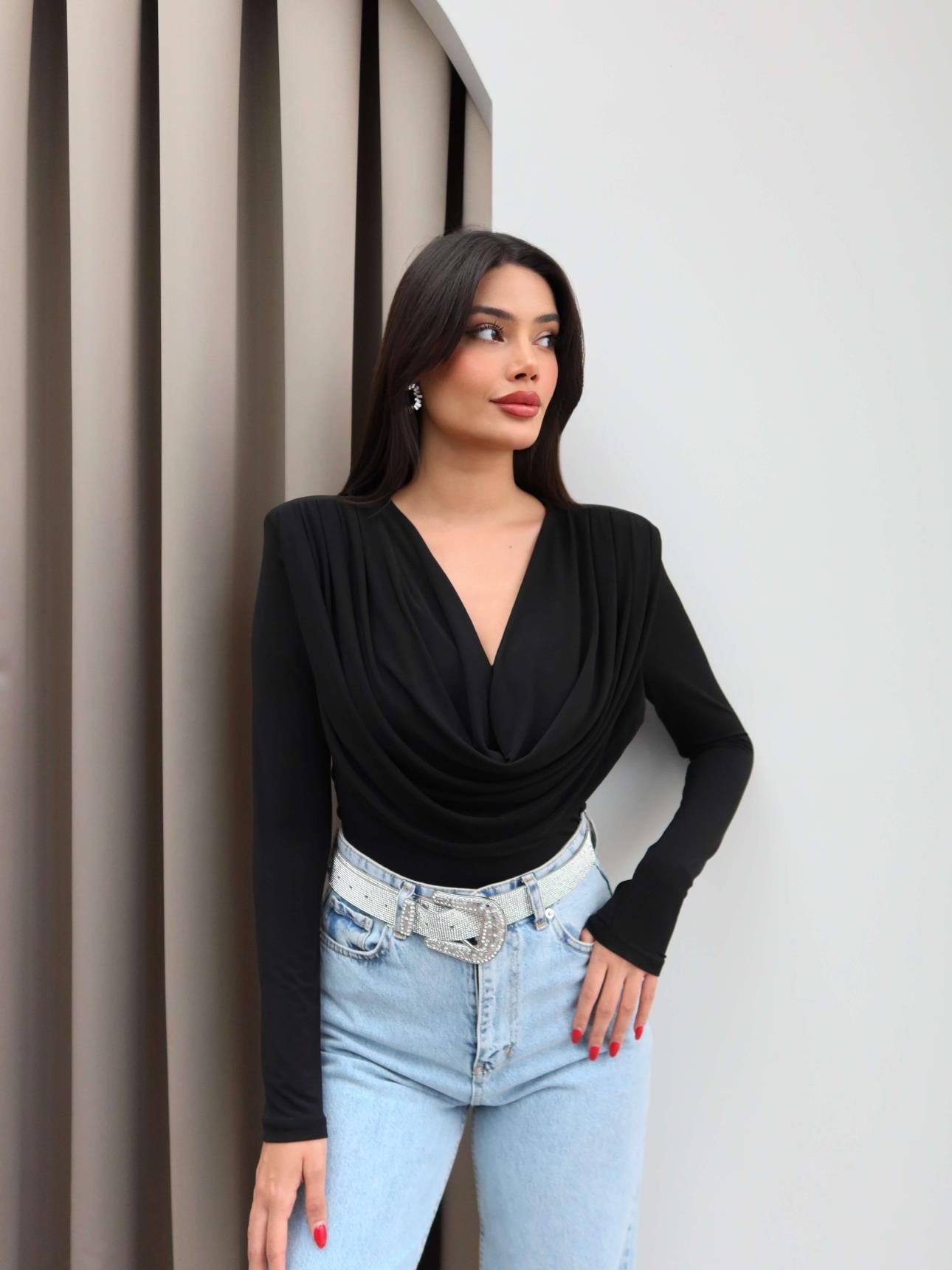 Draped Blouse