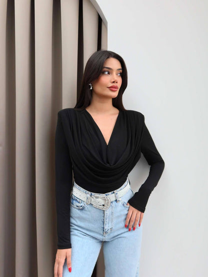 Draped Blouse