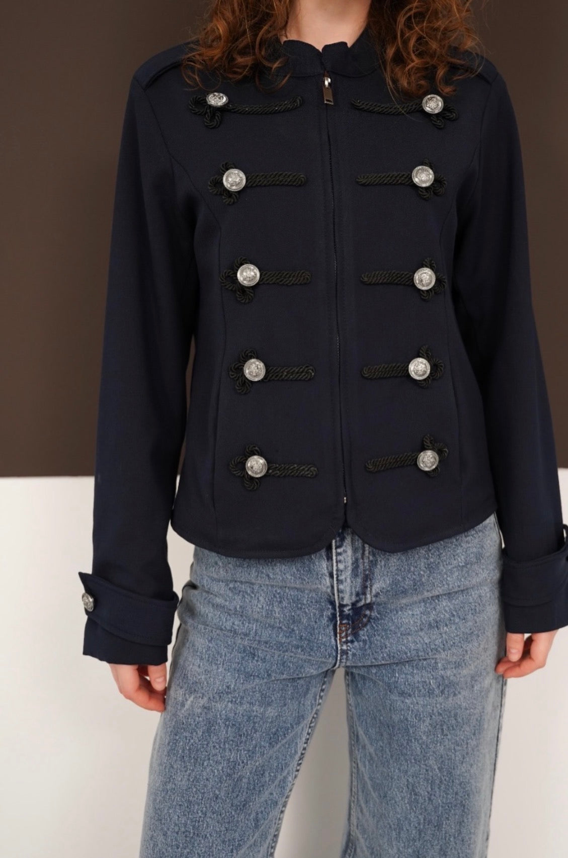 Navy Napoleon Jacket