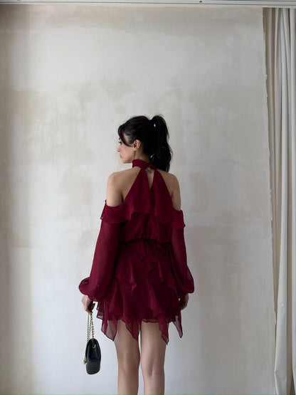 Ruffle Mini Dress