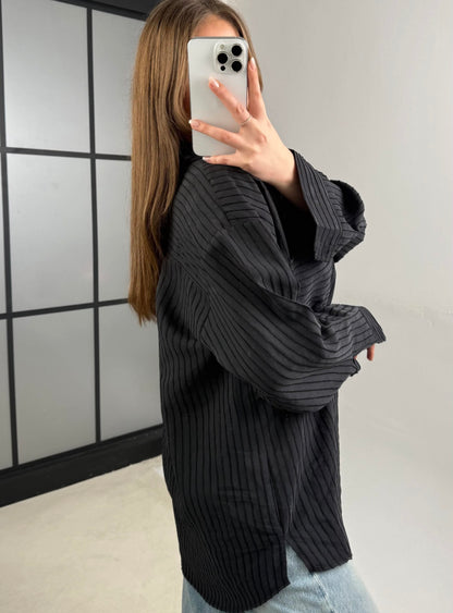 Striped Oversized Shirt