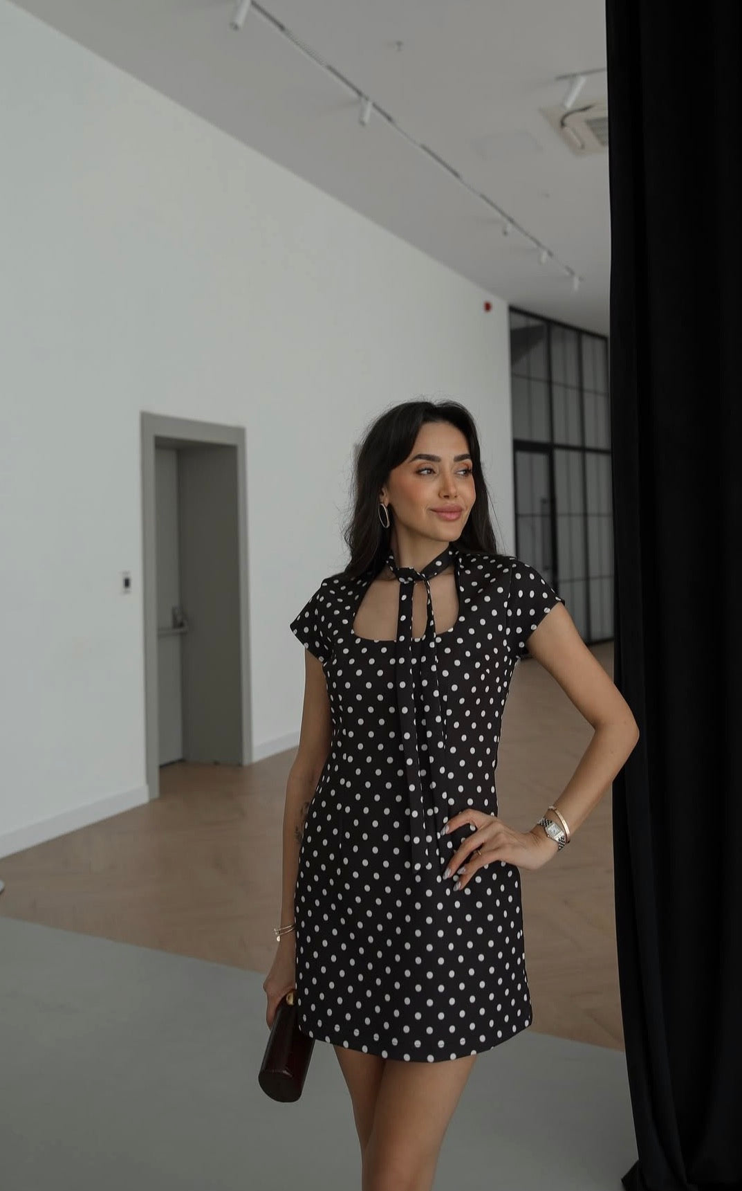 The Polka-Dot Cutout Mini