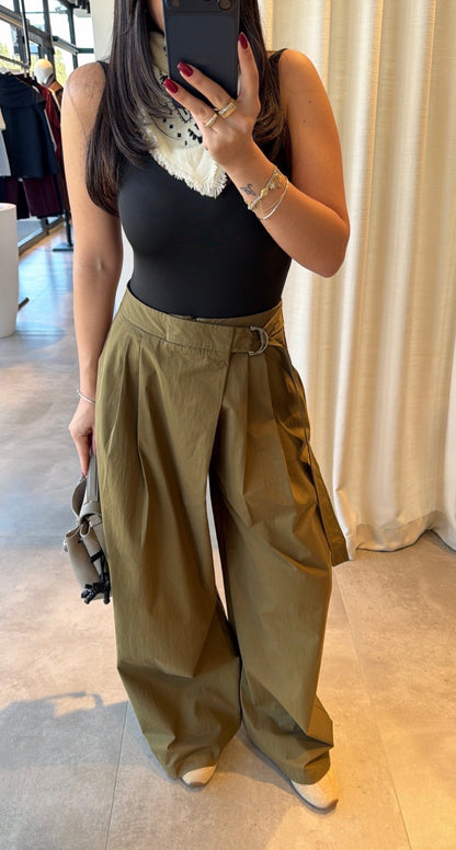 Olive D-Ring Pants