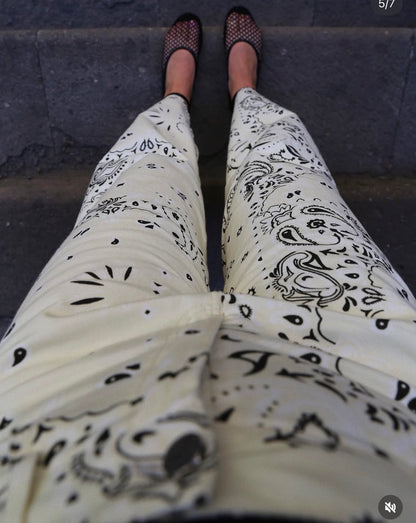 Bandana Printed Pants