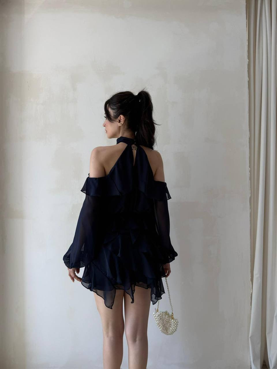 Ruffle Mini Dress