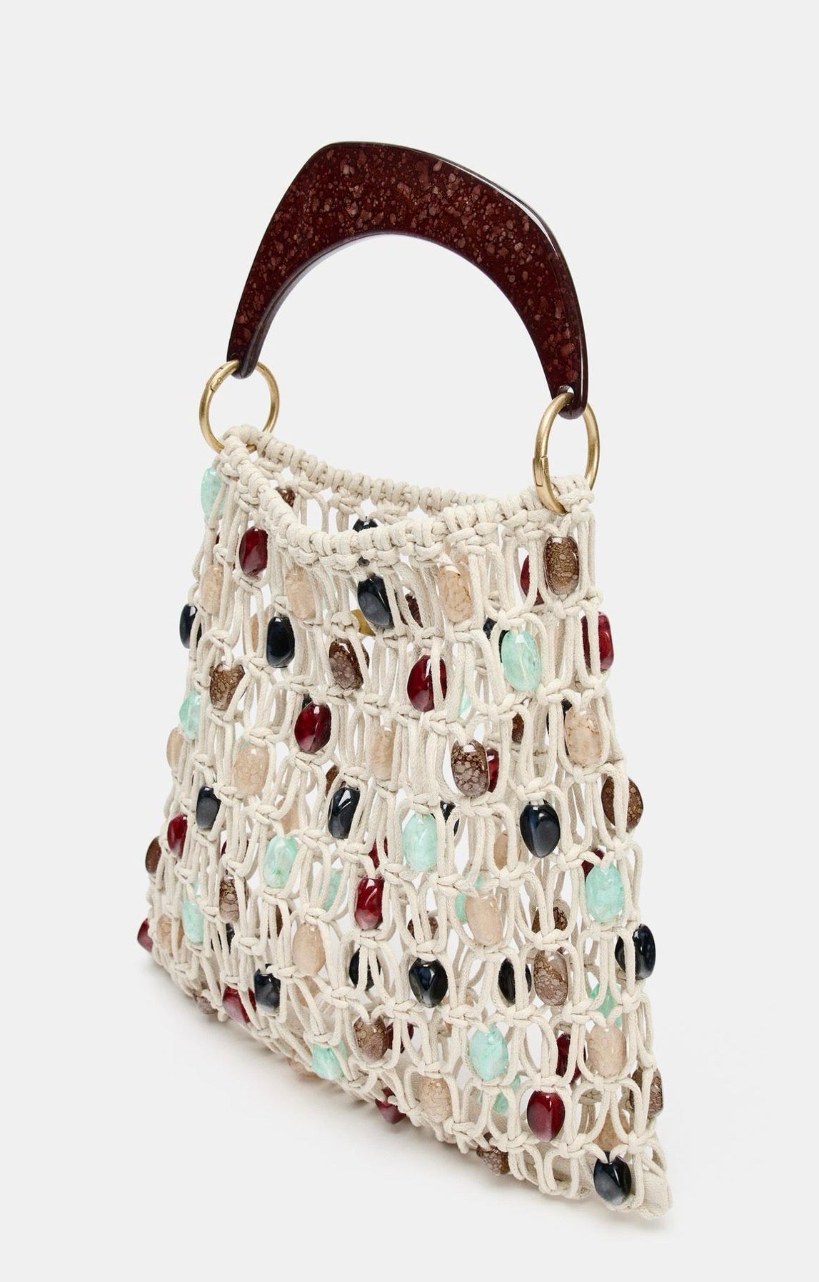 Bucket Bag With Beading