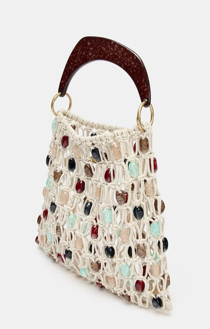 Bucket Bag With Beading