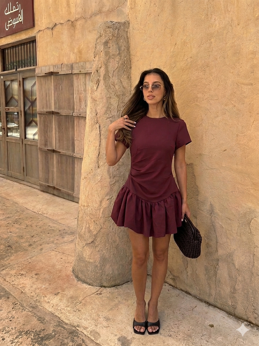 The Bubble Ruffle Dress