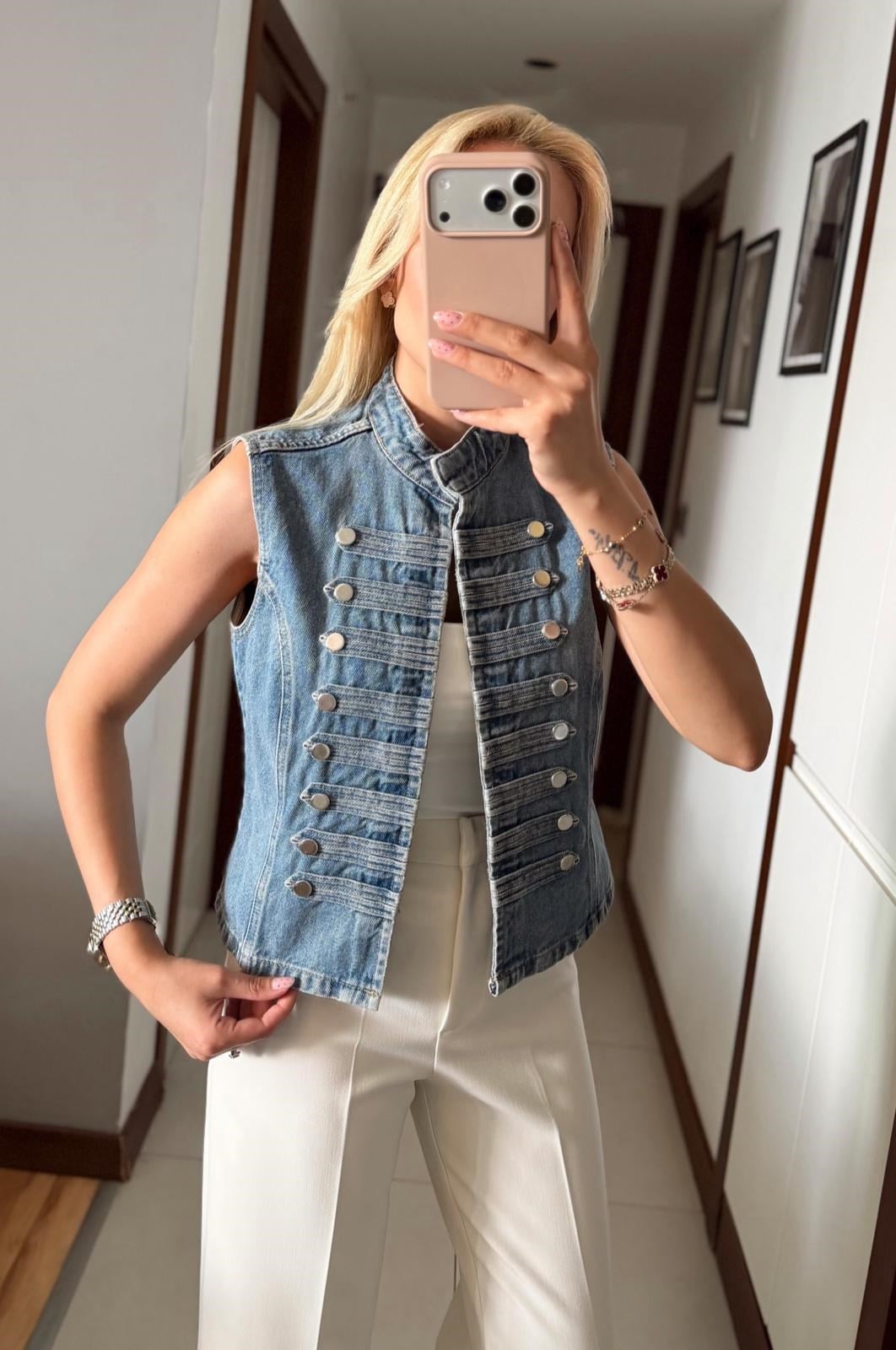 Napoleon Denim Vest