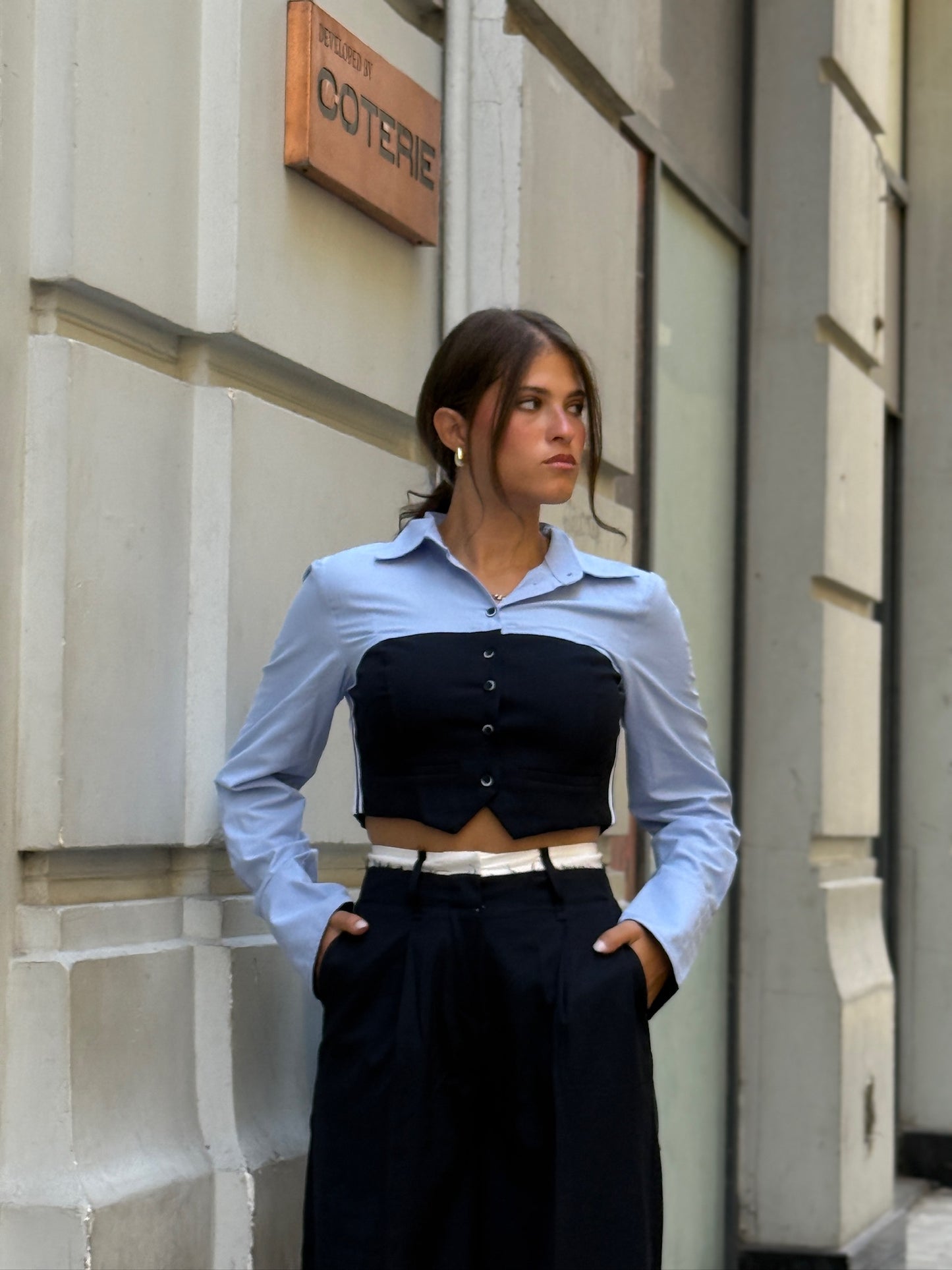 Corset-Style Shirt