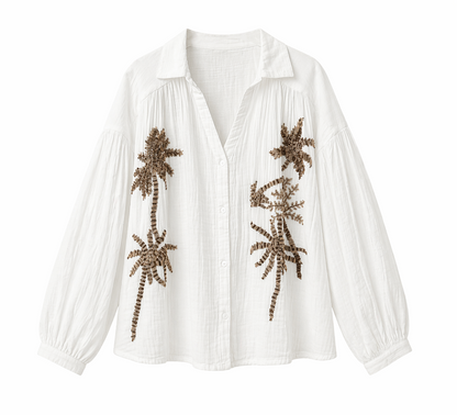 Palm Muse Linen Shirt