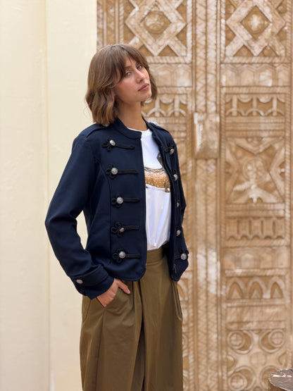 Navy Napoleon Jacket