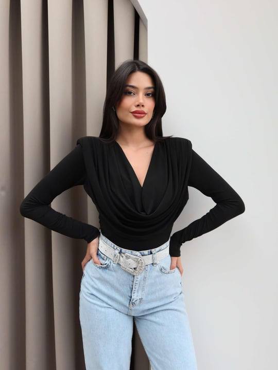 Draped Blouse
