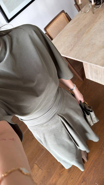 Draped Sage Co-ord
