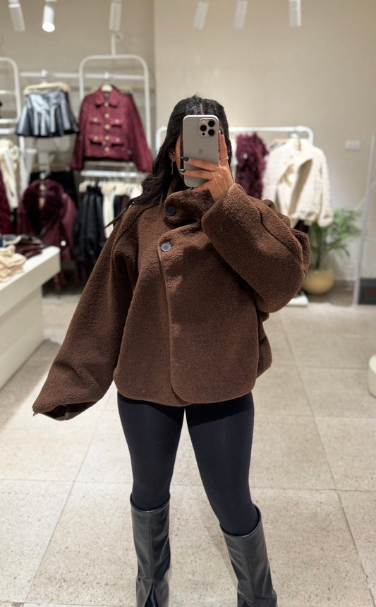 Oversized Teddy Jacket