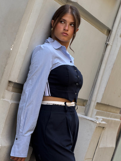 Corset-Style Shirt