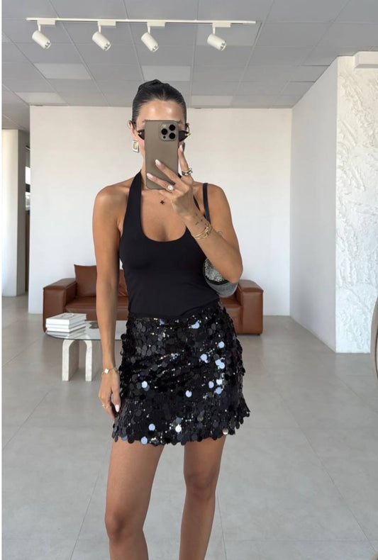 Sequin Skirt