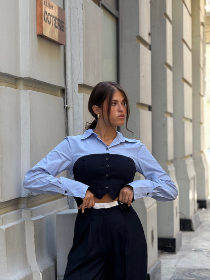 Corset-Style Shirt