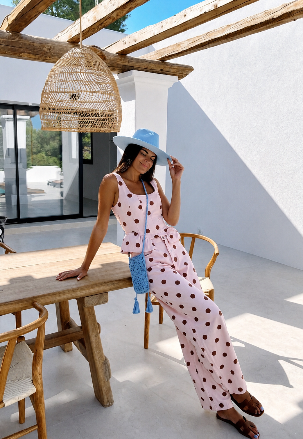 Polka Blush Set