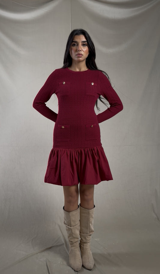 The Bubble Mini Dress