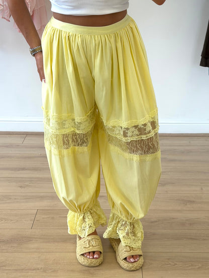 Balloon Laced Pants