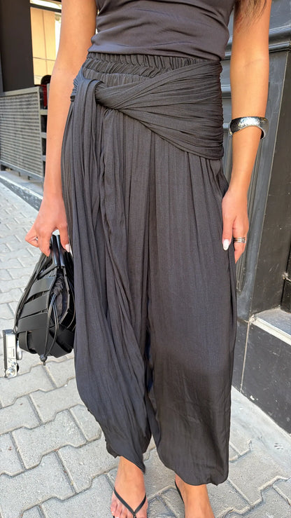 Wrap Waist Pants