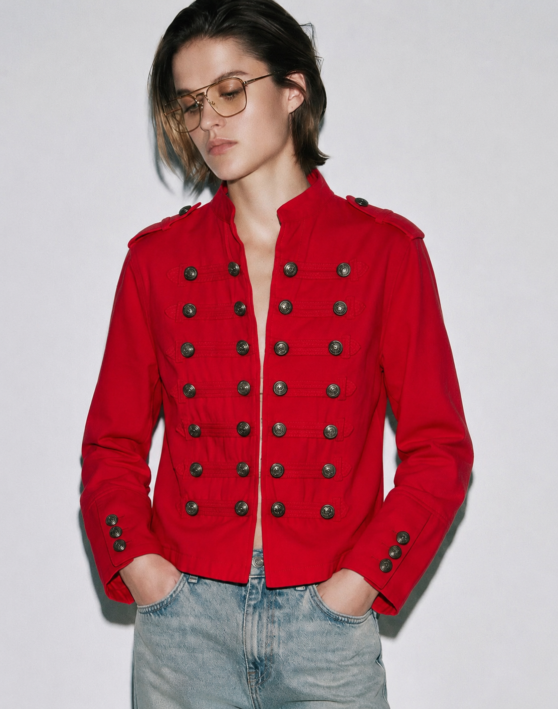 Military-Style Jacket